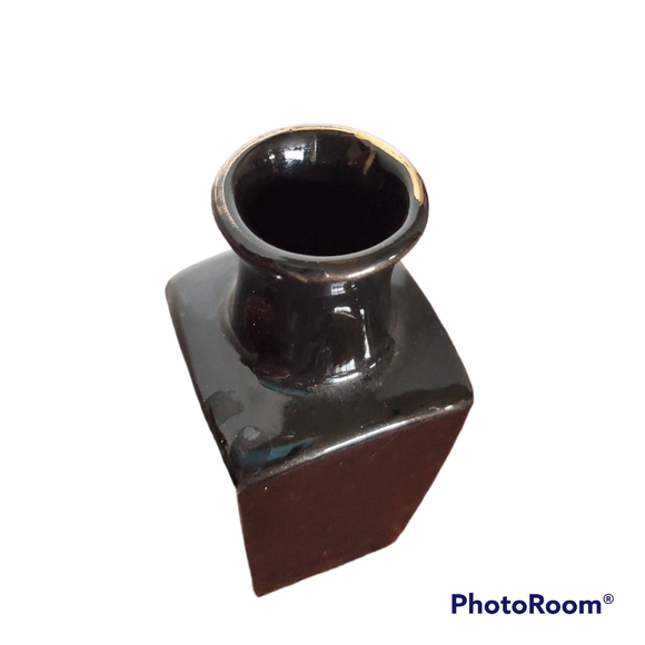 Miniature Porcelain Japanese Vase Hand-Painted with Art Of Chokin Style 3.5" Vtg - Picture 8 of 13